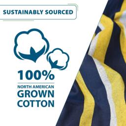 Rackhams Double Cotton Hammock with Stand (250cm) - Serenity - thumbnail 5