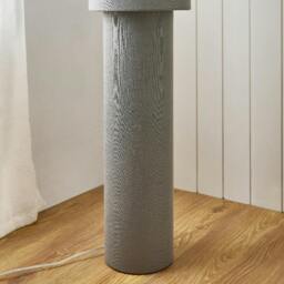 Rackhams Buxton Grey Column Floor Lamp - thumbnail 6