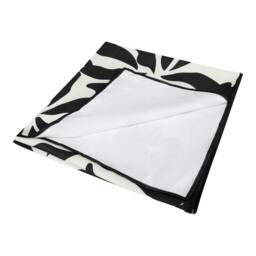 Rackhams Abstract Floral Microfibre Beach Towel - Beige - One Size - Beige - 88% Polyester/12% Polyamide - thumbnail 3