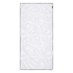 Rackhams Abstract Floral Microfibre Beach Towel - Beige - One Size - Beige - 88% Polyester/12% Polyamide - thumbnail 2