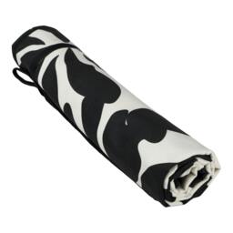 Rackhams Abstract Floral Microfibre Beach Towel - Beige - One Size - Beige - 88% Polyester/12% Polyamide - thumbnail 4