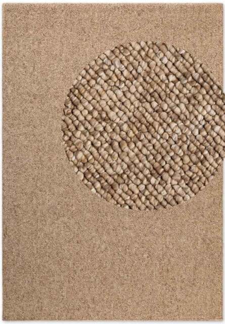 Rackhams Rocco Flatweave Brown Rug – Natural Elegance - 160X230 cm - image 1