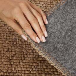 Rackhams Rocco Flatweave Brown Rug – Natural Elegance - 160X230 cm - thumbnail 4