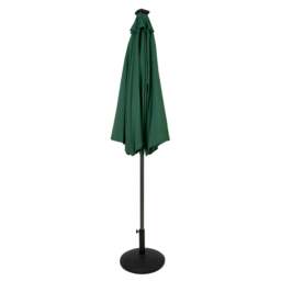 Rackhams LED Tilt Parasol 2.7m With Tilt Base – Green - thumbnail 2