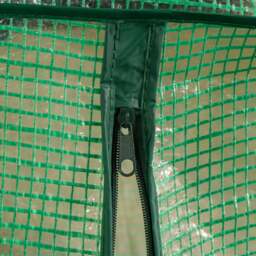 Rackhams 1.5m x 1m Outdoor Greenhouse for Plants with Steel Frame and Protective PE Cover - thumbnail 5
