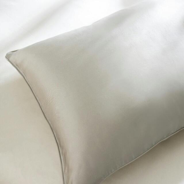 Rackhams Antique Silver Mulberry Silk Pillowcases - Standard - Housewife - image 1