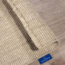 Rackhams Jute Rug Rosalie Natural Cream - 80X200 cm - thumbnail 5