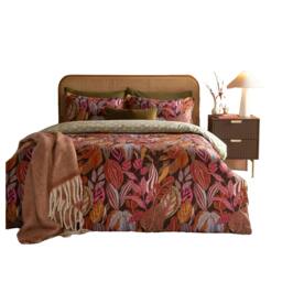 Rackhams Ultimate Reversible Velvet Printed Duvet Cover Set - Copper - King - Copper - 52% Polyester/48% Cotton - thumbnail 1