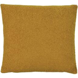Rackhams Malham Fleece Square Cushion Cover - Saffron - 50cm x 50cm - Saffron - 100% Polyester - thumbnail 2