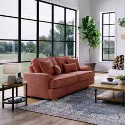 Rackhams Harrogate Small Sofa - Ruby - thumbnail 1