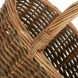 Rackhams Oval Unpeeled Willow Shopping Basket - Set of 3 - thumbnail 6