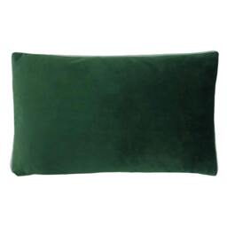 Rackhams Veadeiros Botanical Cushion Cover - Bottle Green/Pink - 50cm x 30cm - Bottle Green/Pink - 73% Polyester/27% Cotton - thumbnail 2