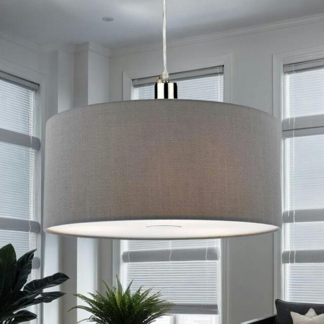 Rackhams Matilda Grey Easy Fit Pendant Shade - image 1