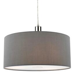 Rackhams Matilda Grey Easy Fit Pendant Shade - thumbnail 2