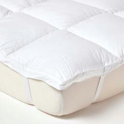 Rackhams Pure Indulgence Pearl Polyester Mattress Topper - Super King - thumbnail 1