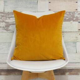 Rackhams Aurora Corduroy Cushion Cover - Ochre Yellow - 45 x 45 cm - Ochre Yellow - 100% Polyester - thumbnail 2