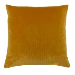 Rackhams Aurora Corduroy Cushion Cover - Ochre Yellow - 45 x 45 cm - Ochre Yellow - 100% Polyester - thumbnail 3