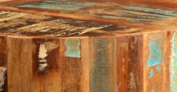 Rackhams Dahila Reclaimed Boat Side Table - 45CM X 45CM X 60CM  (LXDXH) - Wood - 1 - thumbnail 4