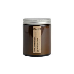 Rackhams Thyme, Olive & Bergamot Candle - Amber Jar - thumbnail 2