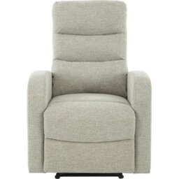 Rackhams Rena Armchair Manual Recliner (Natural Fabric) - Natural - Modern Living - Recliner - thumbnail 3