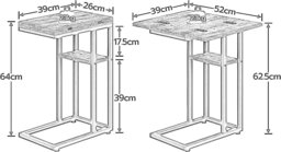 Rackhams Foldable Sofa Side Table - thumbnail 5