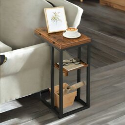 Rackhams Foldable Sofa Side Table - thumbnail 4