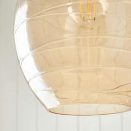 Rackhams Zula 1-Light Champagne Pendant - thumbnail 5