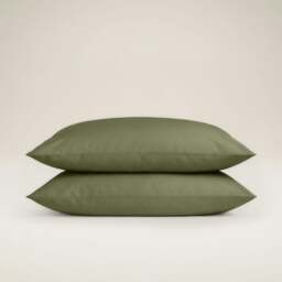 Rackhams Sateen Pillowcase Pair - Dark Grey - King 50x90 cm - thumbnail 3