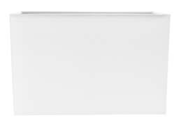 Rackhams Contemporary and Stylish White Linen Fabric Rectangular Lamp Shade - thumbnail 1