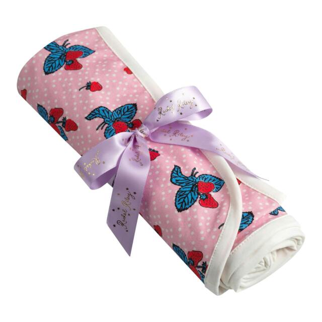 Rackhams Strawberry Blanket - pink - o/s - image 1