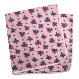 Rackhams Strawberry Blanket - pink - o/s - thumbnail 2