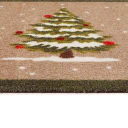 Rackhams Washable Winter Mat and Runner Plant Design - 50X75 cm - thumbnail 4