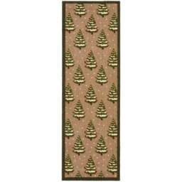 Rackhams Washable Winter Mat and Runner Plant Design - 50X75 cm - thumbnail 5
