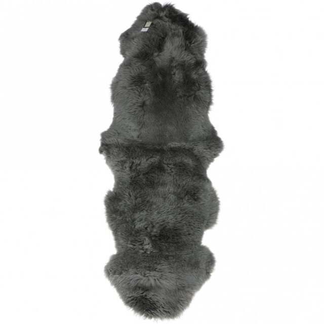 Rackhams Double Australian Sheepskin Rug - Double - Sheepskin - Oak - image 1