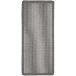 Rackhams Washable Striped Grey Mat and Runner - 67X100 cm - thumbnail 4