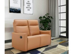 Rackhams Lugo 2-Seat Sofa Man Cognac PU - Red - thumbnail 2