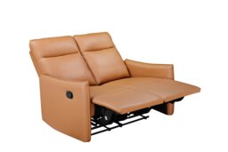 Rackhams Lugo 2-Seat Sofa Man Cognac PU - Red - thumbnail 4