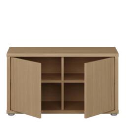 Rackhams Alice Springs Bench with 2 Doors Push-to-Open in Elegancia Oak - W 74.5 X  H 41.5 X  D 34.9cm - 1 - Manufactured Wood - thumbnail 6