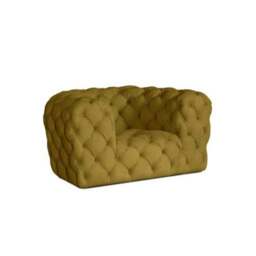 Rackhams ClassicCharm Three Seater/ Four Seater Sofa - Two Seater 235cm - Yellow - thumbnail 5