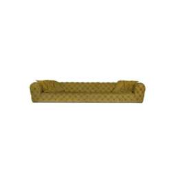 Rackhams ClassicCharm Three Seater/ Four Seater Sofa - Two Seater 235cm - Yellow - thumbnail 6