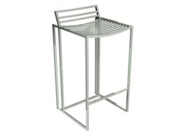 Rackhams Federico Bar Stools - Black Matt Powder - thumbnail 6