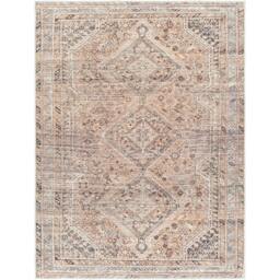 Rackhams Amelie-Washable Light Brown Traditional Vintage Boho Rug - 160 x 220 cm - thumbnail 2