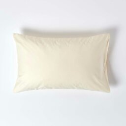 Rackhams Premium 1000 TC Egyptian Cotton Sateen Weave Housewife Pillowcase, Standard Size - Air Force Blue - thumbnail 2
