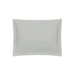 Rackhams 400 Thread Count Egyptian Cotton Oxford Pillowcase - Platinum - M - Platinum - 100% Egyptian Cotton - thumbnail 2
