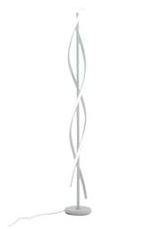 Rackhams Modern LED Floor Lamp - White - One Size - thumbnail 5
