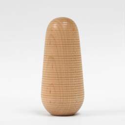Rackhams Handmade Wooden Egg Ornament - thumbnail 2