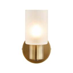 Rackhams Maya 1-Light Antique Brass Wall Light - thumbnail 4