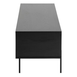 Rackhams Angus TV Unit with 1 Sliding Door in Black - 1 - thumbnail 3