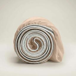 Rackhams Sateen Fitted Sheet - Navy - Single - thumbnail 3