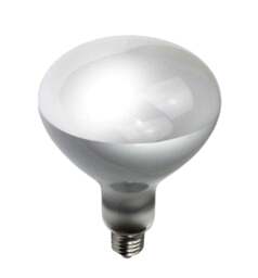 Rackhams Infra-Red Heater Lamp Bulb E27 1300lm 250W 2700K - Pack of 1 - thumbnail 3